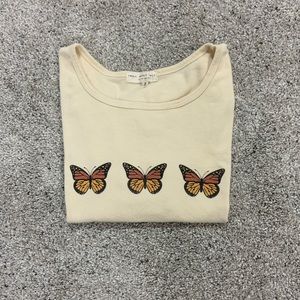 3 Butterfly top
